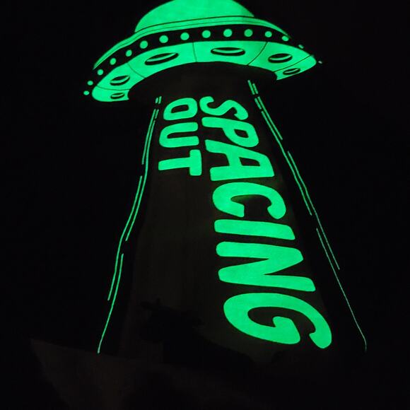 2 Toddler LS Tees: Glow-In-The-Dark Alien & Snowboarder (Quick-Dri) Tees - 5T - Picture 4 of 8